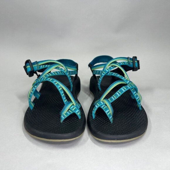 Chaco Z/X2 Classic Sandals Women's 7 Blue Strappy Outdoor Athletic Hiking Water - Picture 2 of 8